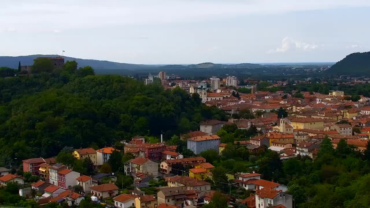 Nova Gorica in Gorica: Čudovit Razgled iz Frančiškanskega Samostana Kostanjevica