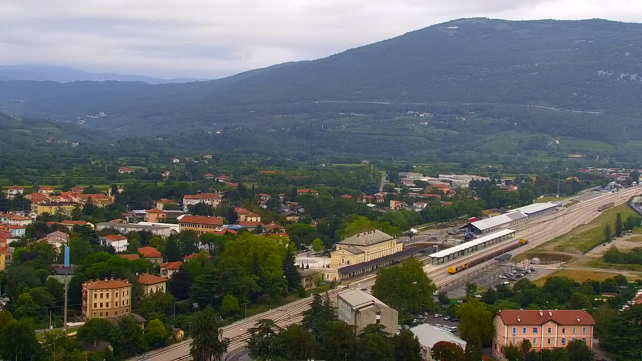 Nova Gorica in Gorica: Čudovit Razgled iz Frančiškanskega Samostana Kostanjevica