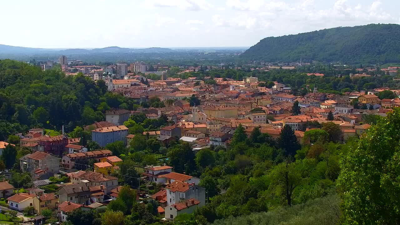 Nova Gorica in Gorica: Čudovit Razgled iz Frančiškanskega Samostana Kostanjevica