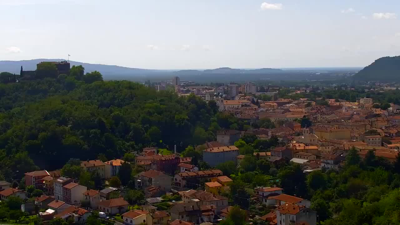 Nova Gorica et Gorizia : Vue Imprenable depuis le Monastère Franciscain de Kostanjevica