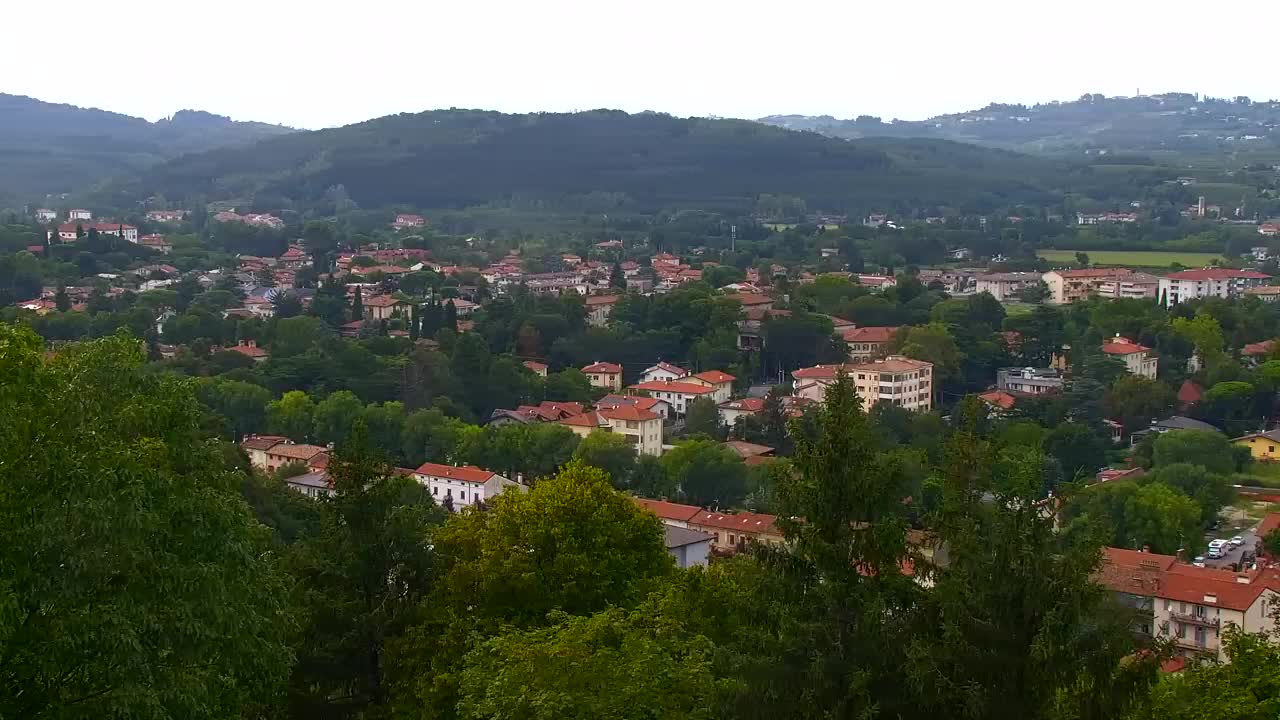 Nova Gorica in Gorica: Čudovit Razgled iz Frančiškanskega Samostana Kostanjevica