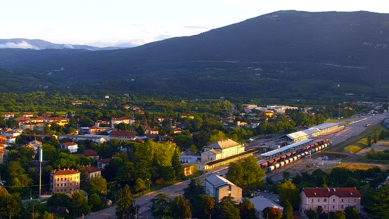 Nova Gorica in Gorica: Čudovit Razgled iz Frančiškanskega Samostana Kostanjevica
