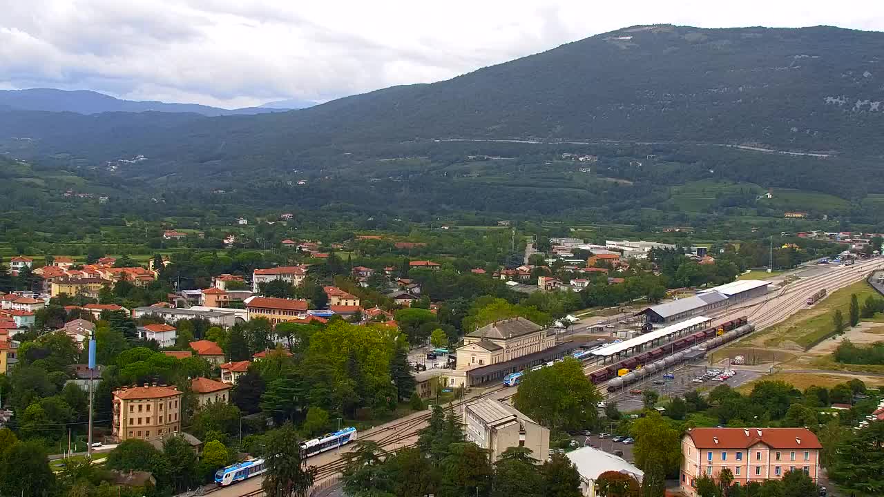 Nova Gorica in Gorica: Čudovit Razgled iz Frančiškanskega Samostana Kostanjevica