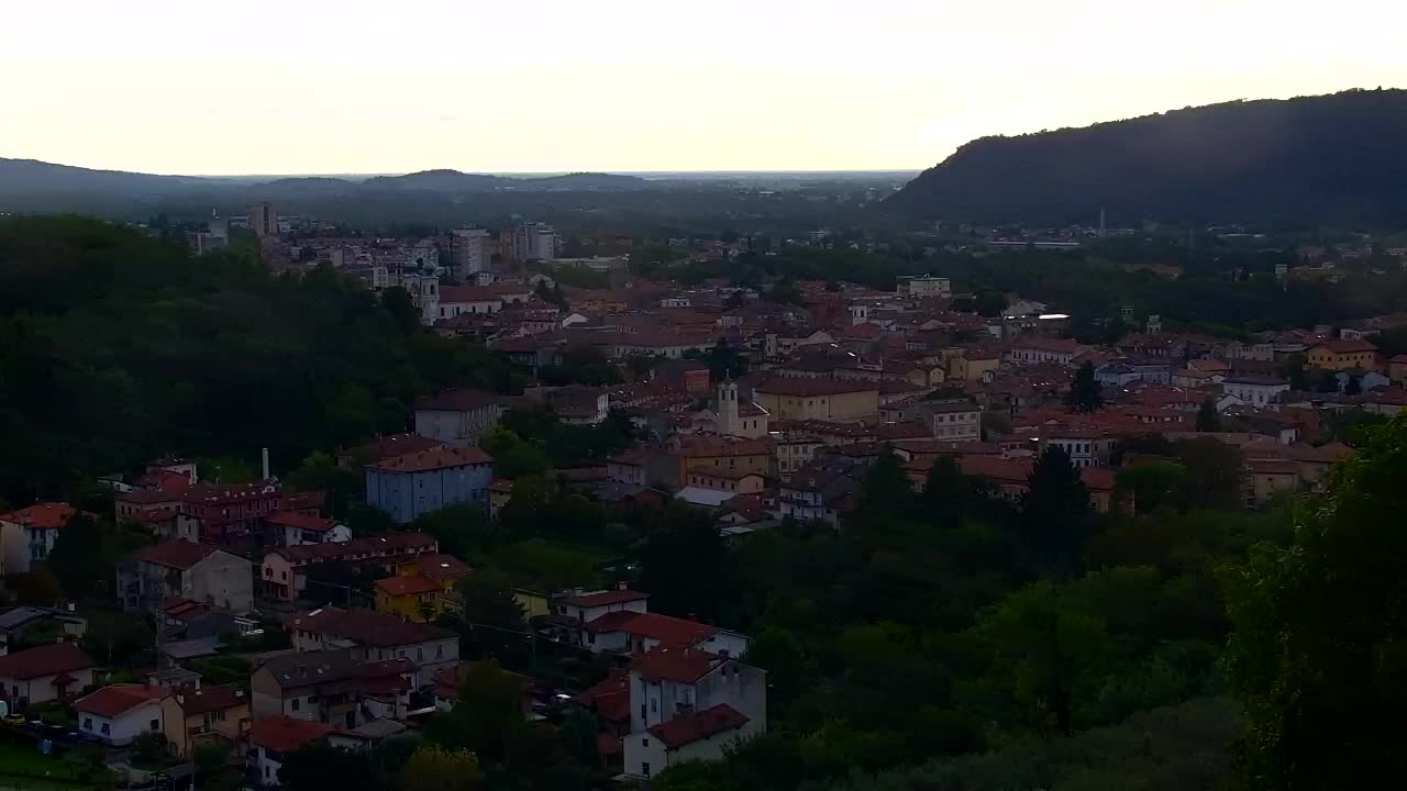 Nova Gorica et Gorizia : Vue Imprenable depuis le Monastère Franciscain de Kostanjevica