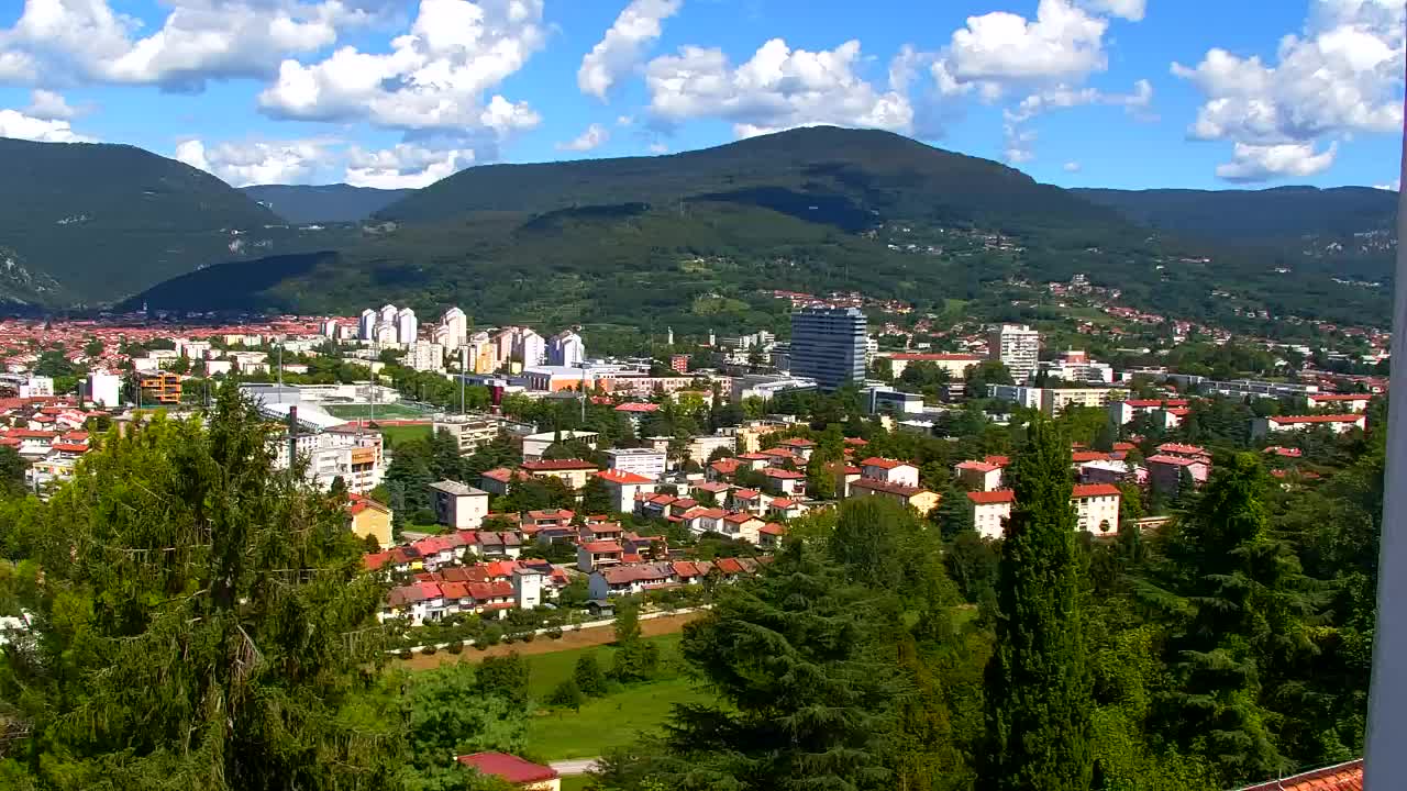 Nova Gorica et Gorizia : Vue Imprenable depuis le Monastère Franciscain de Kostanjevica