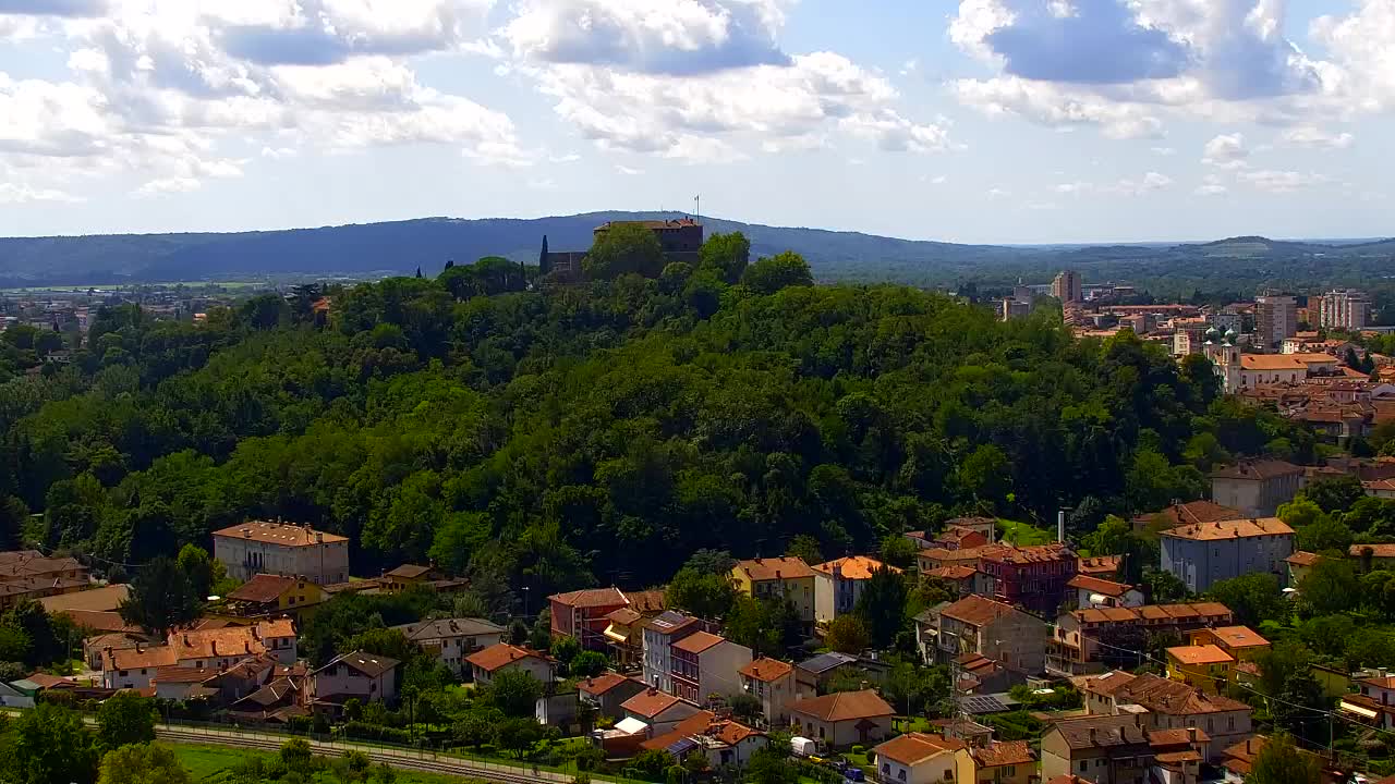 Nova Gorica in Gorica: Čudovit Razgled iz Frančiškanskega Samostana Kostanjevica