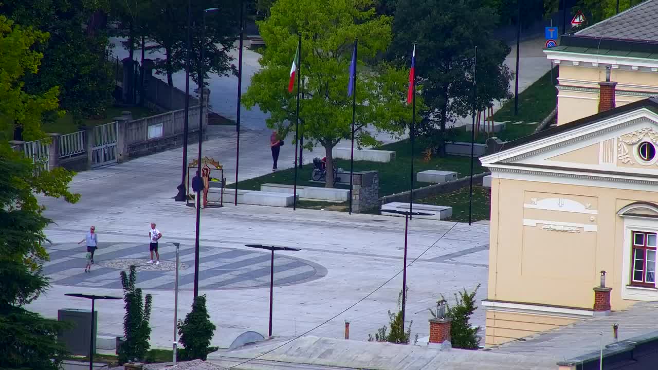 Nova Gorica in Gorica: Čudovit Razgled iz Frančiškanskega Samostana Kostanjevica
