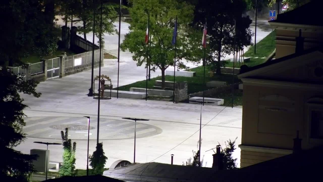 Nova Gorica in Gorica: Čudovit Razgled iz Frančiškanskega Samostana Kostanjevica