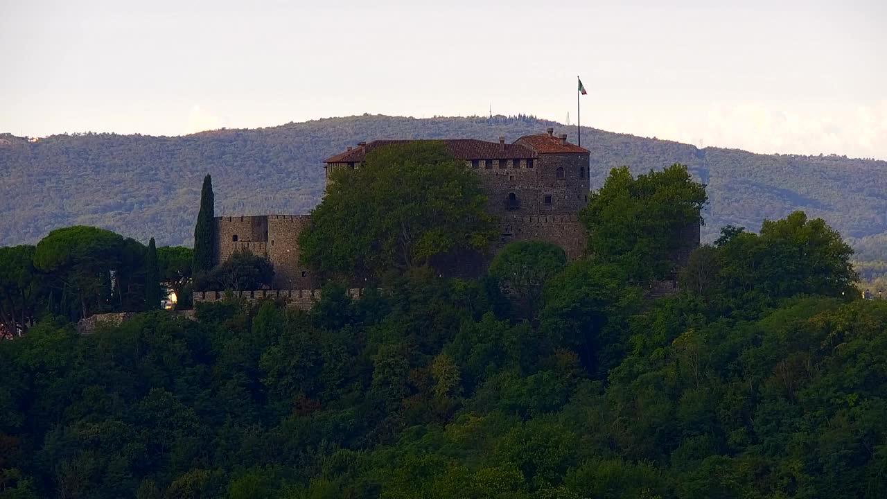 Nova Gorica i Gorica: Prekrasan Pogled iz Franjevačkog Samostana Kostanjevica