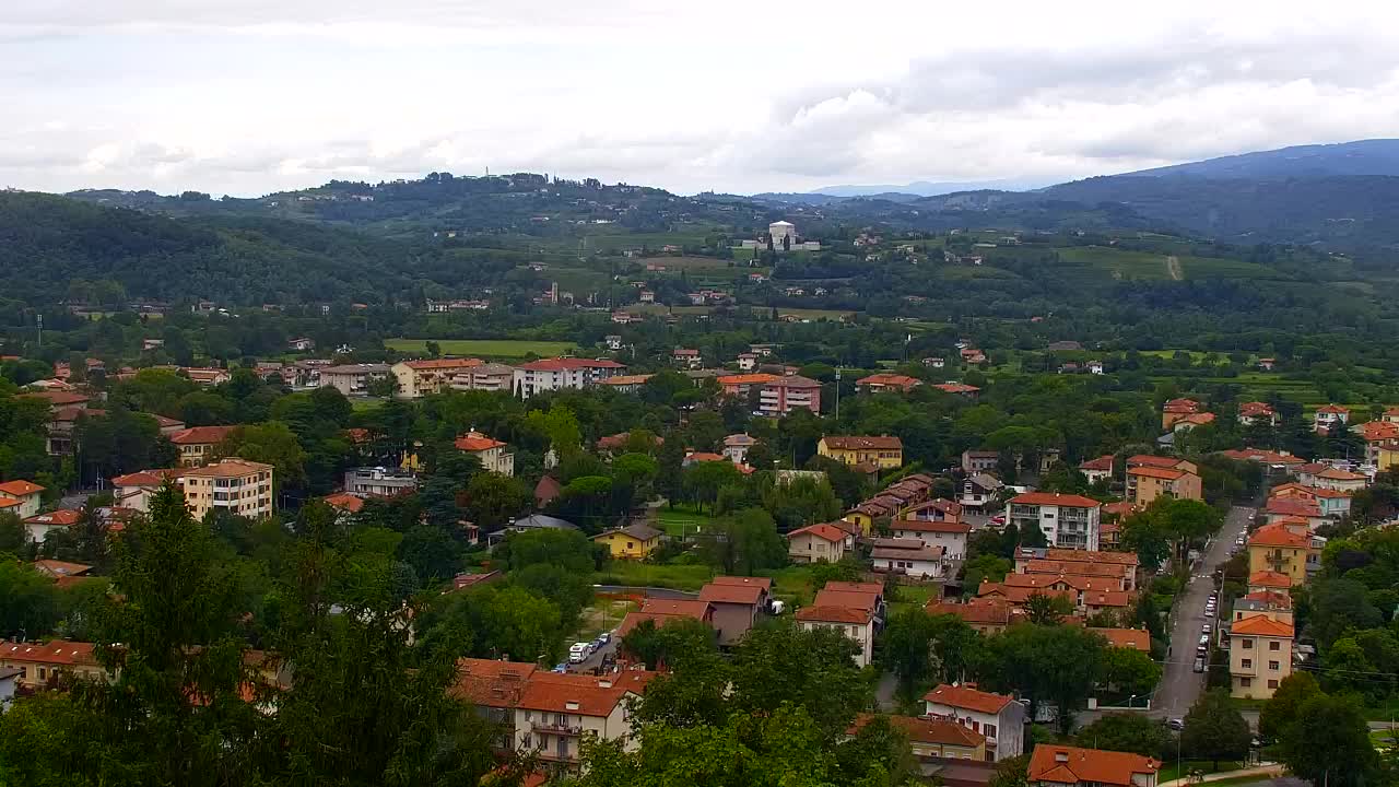 Nova Gorica in Gorica: Čudovit Razgled iz Frančiškanskega Samostana Kostanjevica