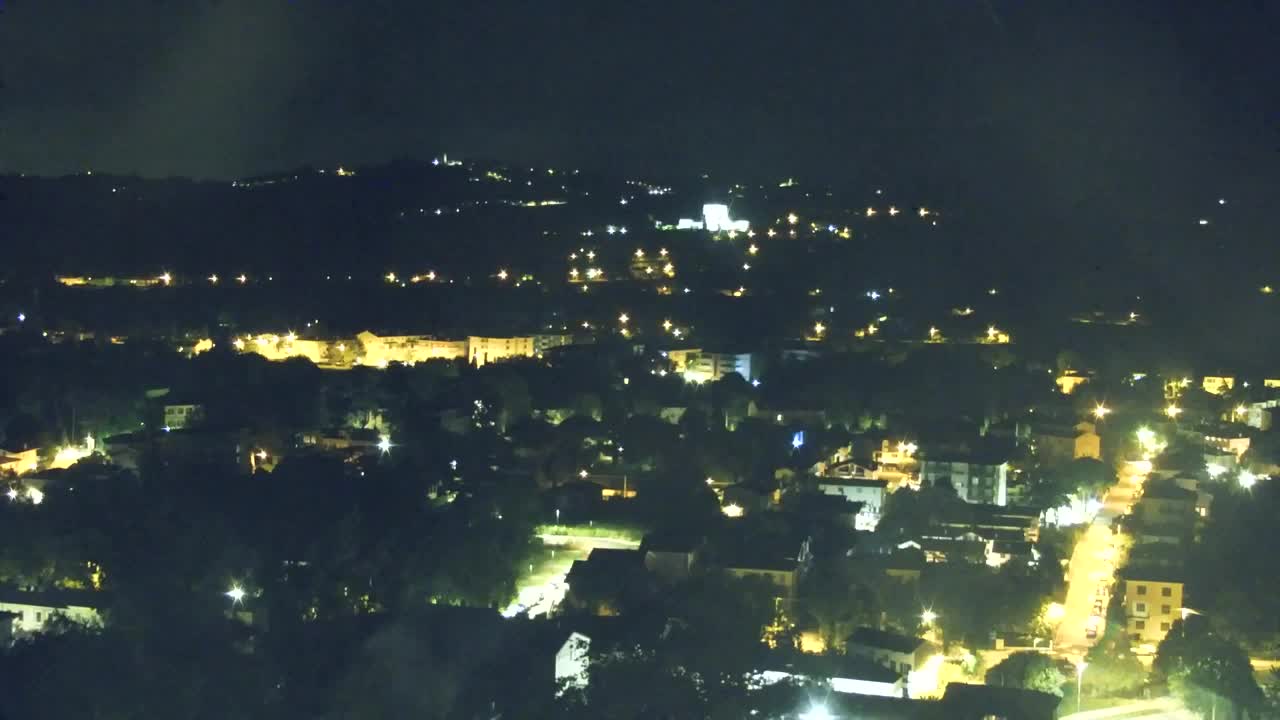 Nova Gorica i Gorica: Prekrasan Pogled iz Franjevačkog Samostana Kostanjevica