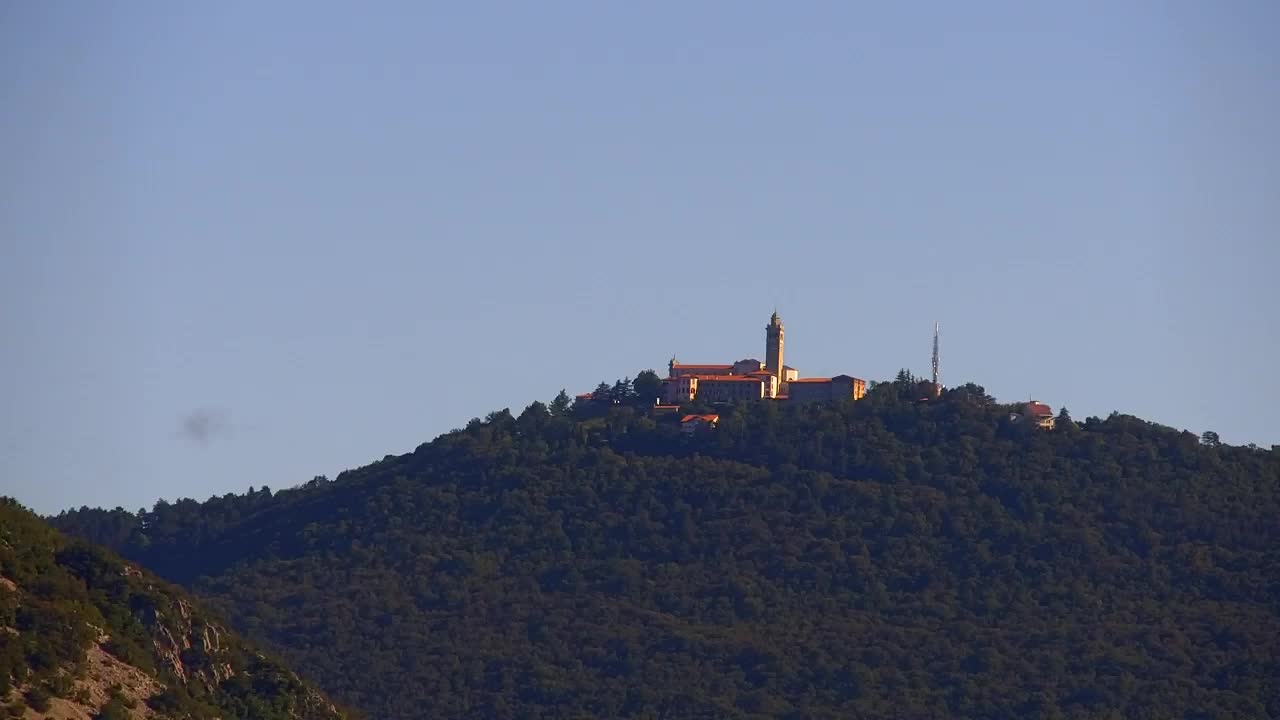 Nova Gorica i Gorica: Prekrasan Pogled iz Franjevačkog Samostana Kostanjevica