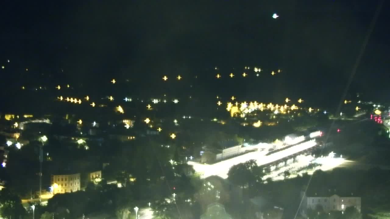 Nova Gorica in Gorica: Čudovit Razgled iz Frančiškanskega Samostana Kostanjevica