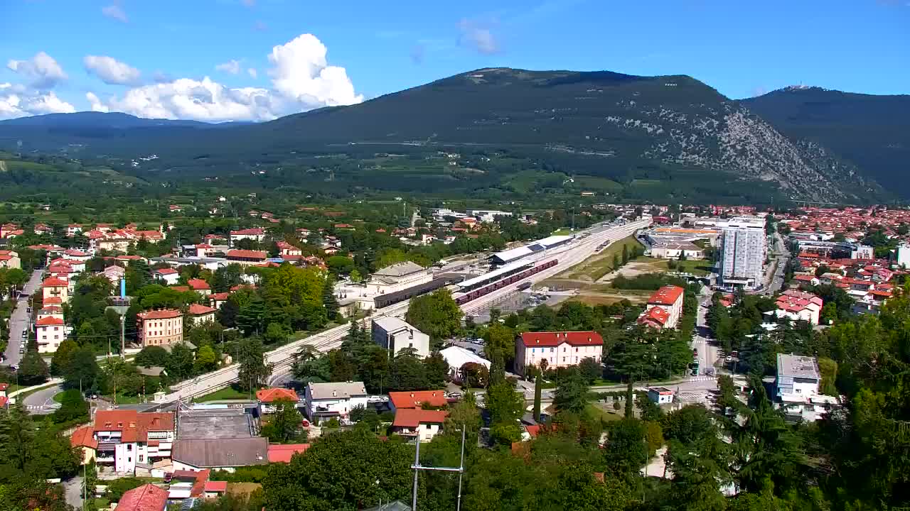 Nova Gorica i Gorica: Prekrasan Pogled iz Franjevačkog Samostana Kostanjevica