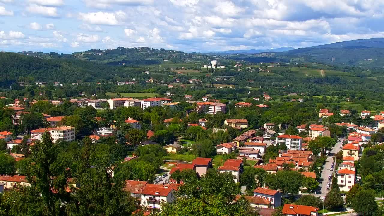 Nova Gorica et Gorizia : Vue Imprenable depuis le Monastère Franciscain de Kostanjevica