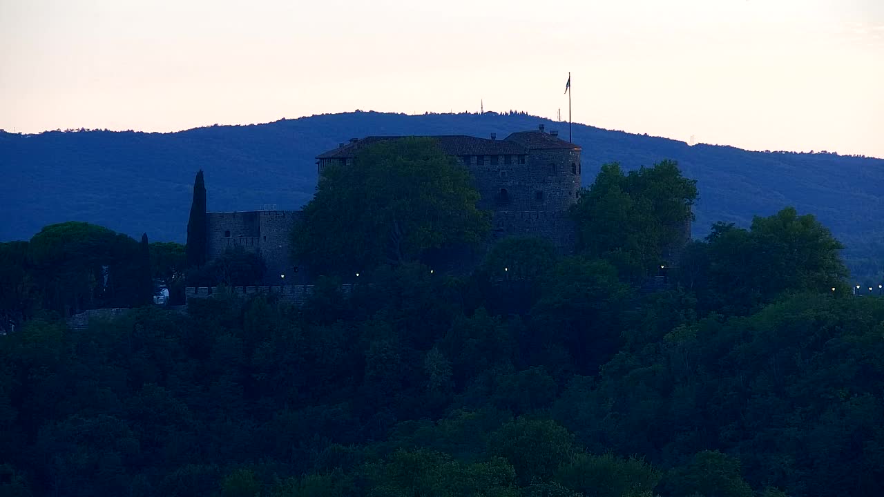 Nova Gorica in Gorica: Čudovit Razgled iz Frančiškanskega Samostana Kostanjevica