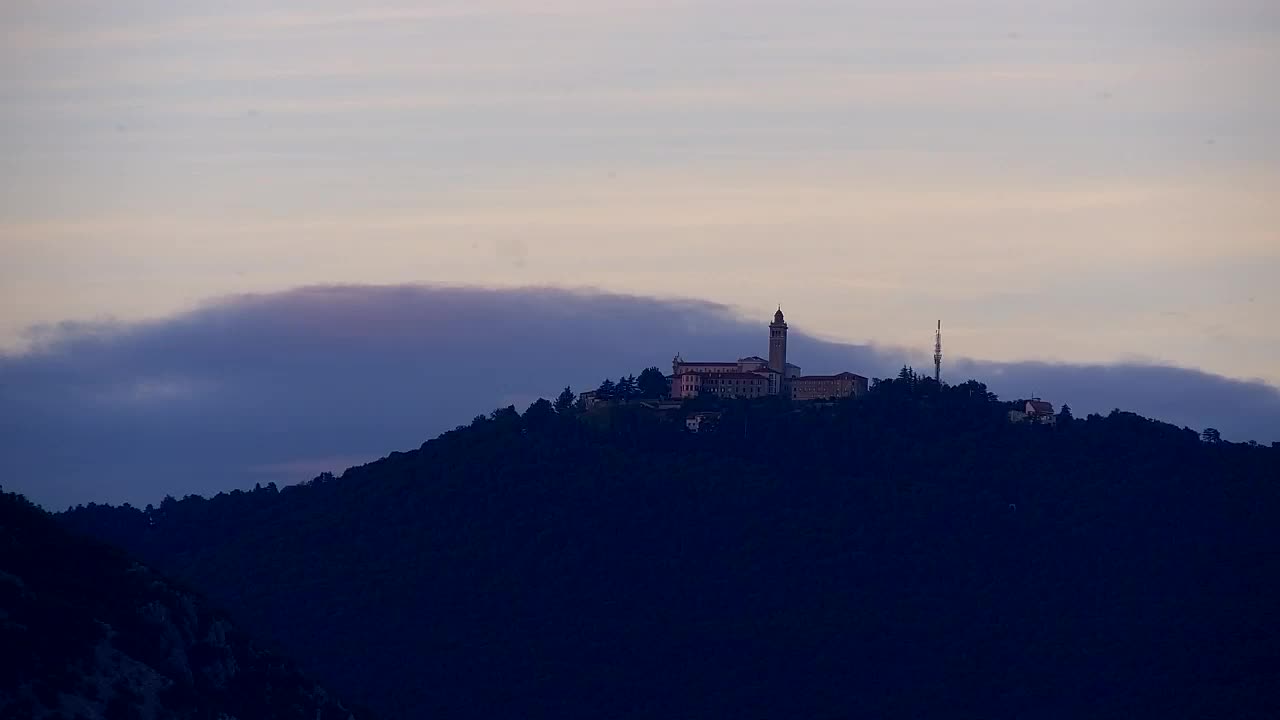 Nova Gorica et Gorizia : Vue Imprenable depuis le Monastère Franciscain de Kostanjevica