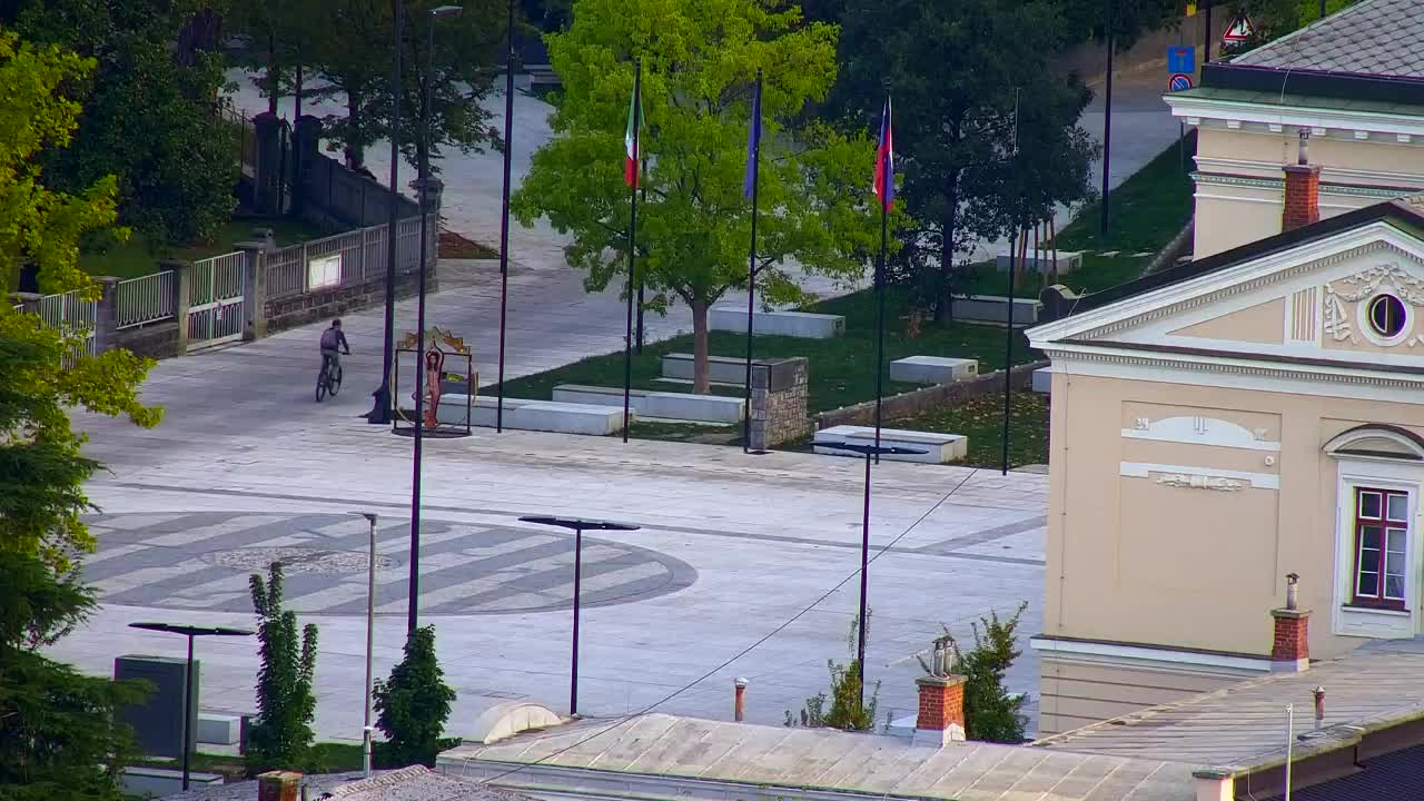 Nova Gorica in Gorica: Čudovit Razgled iz Frančiškanskega Samostana Kostanjevica