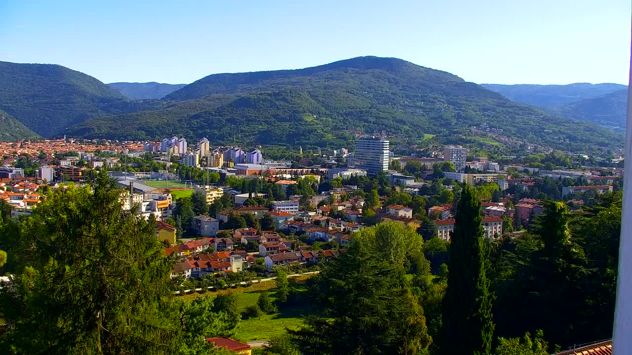 Nova Gorica in Gorica: Čudovit Razgled iz Frančiškanskega Samostana Kostanjevica
