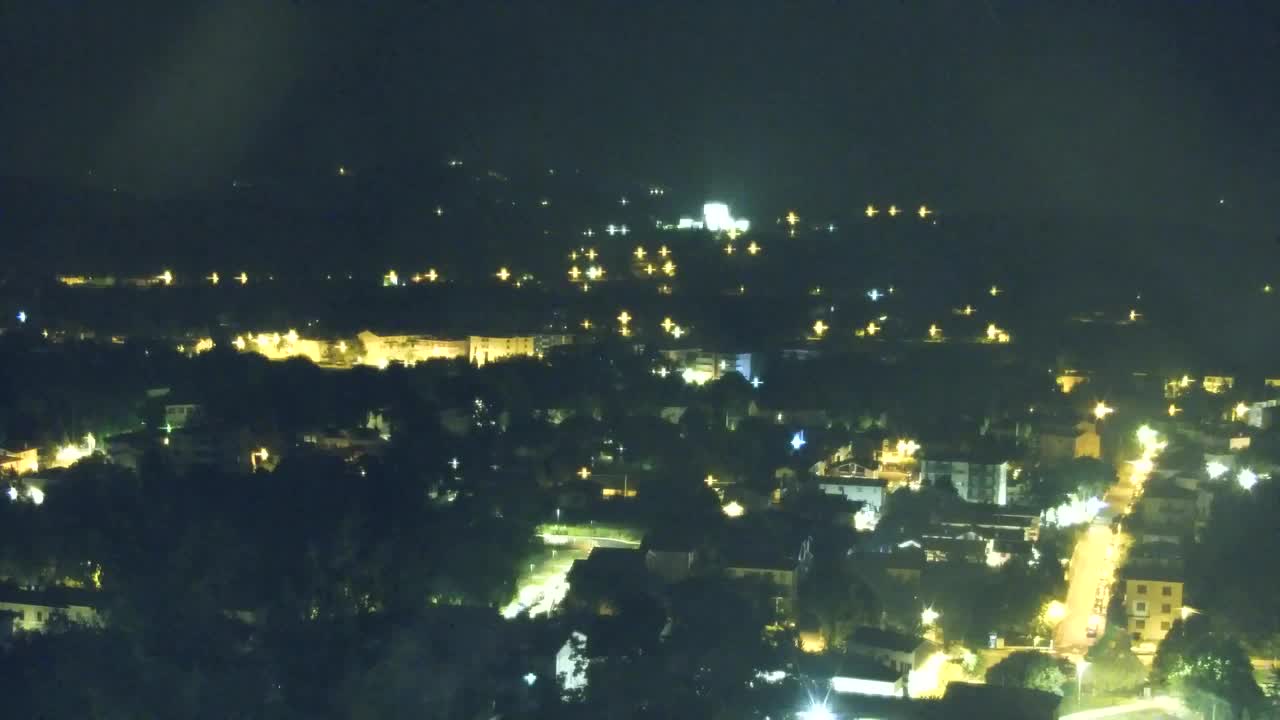Nova Gorica in Gorica: Čudovit Razgled iz Frančiškanskega Samostana Kostanjevica