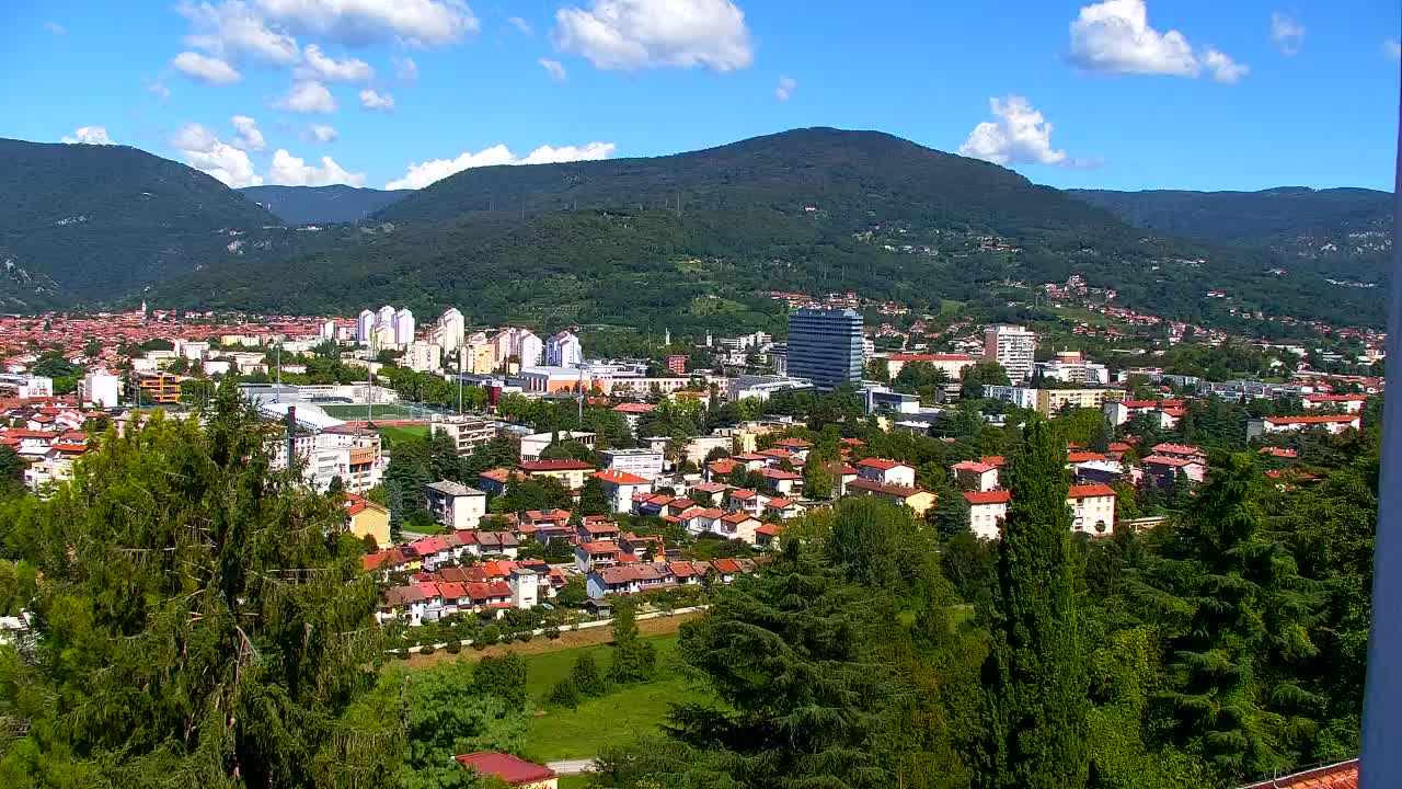 Nova Gorica in Gorica: Čudovit Razgled iz Frančiškanskega Samostana Kostanjevica