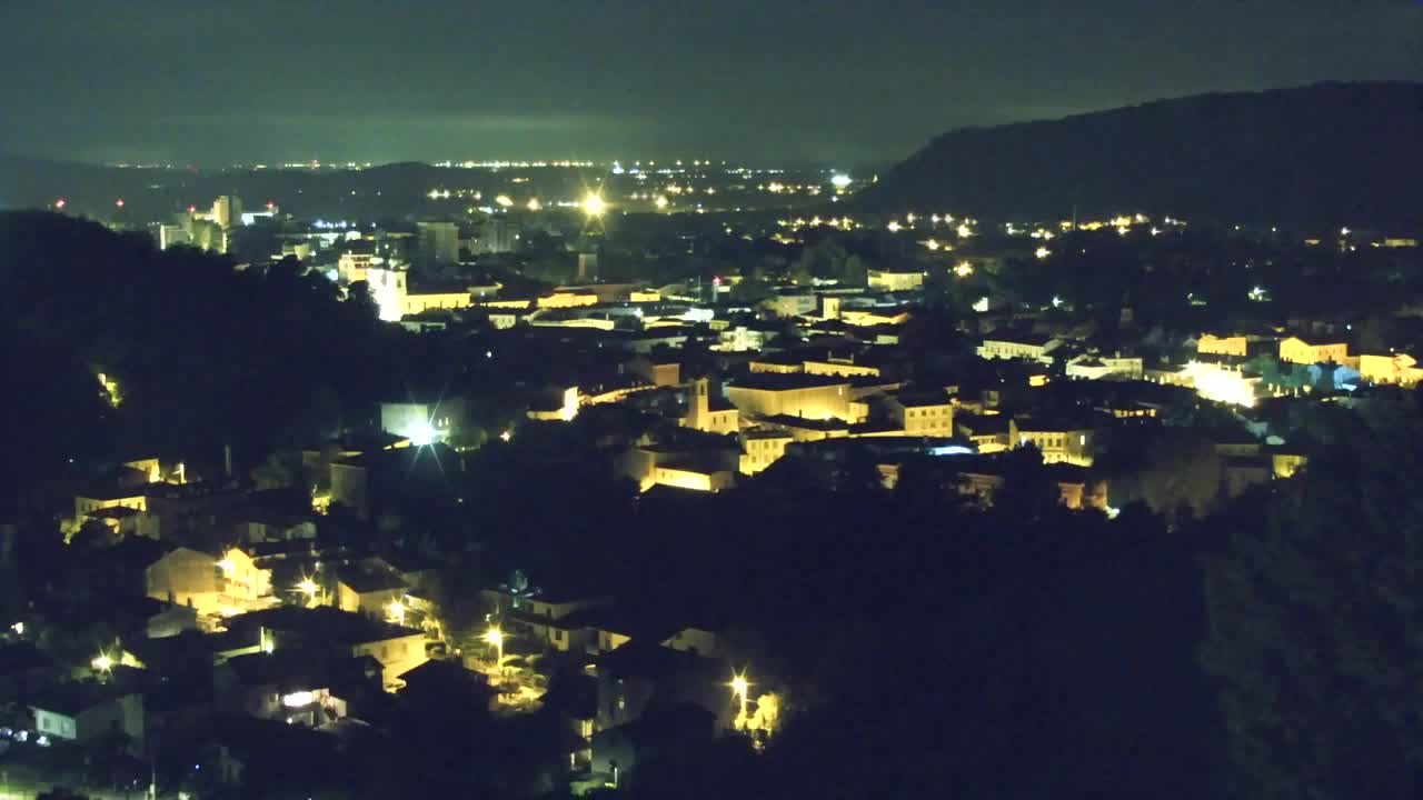 Nova Gorica i Gorica: Prekrasan Pogled iz Franjevačkog Samostana Kostanjevica
