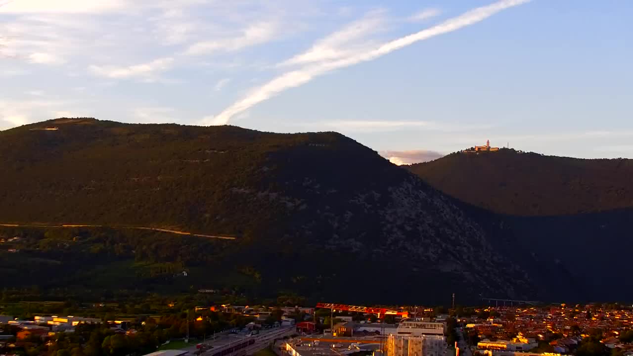 Nova Gorica et Gorizia : Vue Imprenable depuis le Monastère Franciscain de Kostanjevica