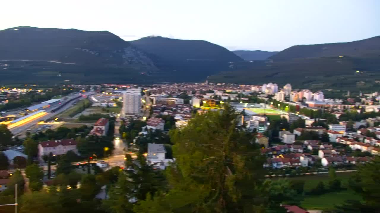 Nova Gorica et Gorizia : Vue Imprenable depuis le Monastère Franciscain de Kostanjevica