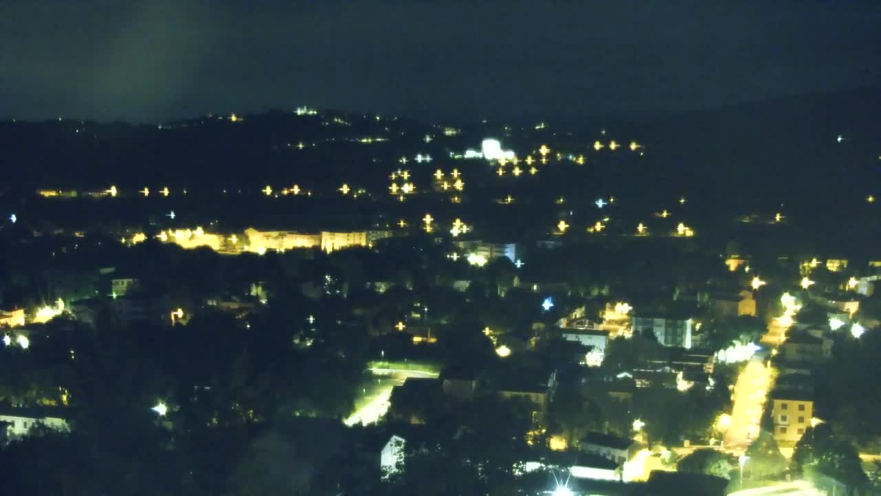 Nova Gorica in Gorica: Čudovit Razgled iz Frančiškanskega Samostana Kostanjevica