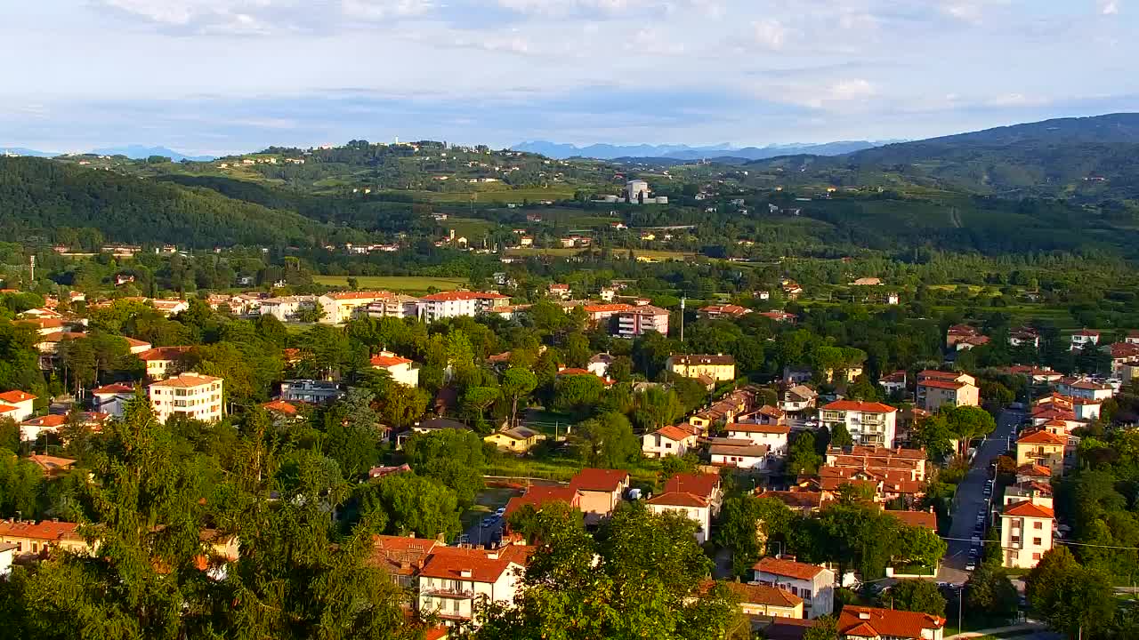 Nova Gorica et Gorizia : Vue Imprenable depuis le Monastère Franciscain de Kostanjevica