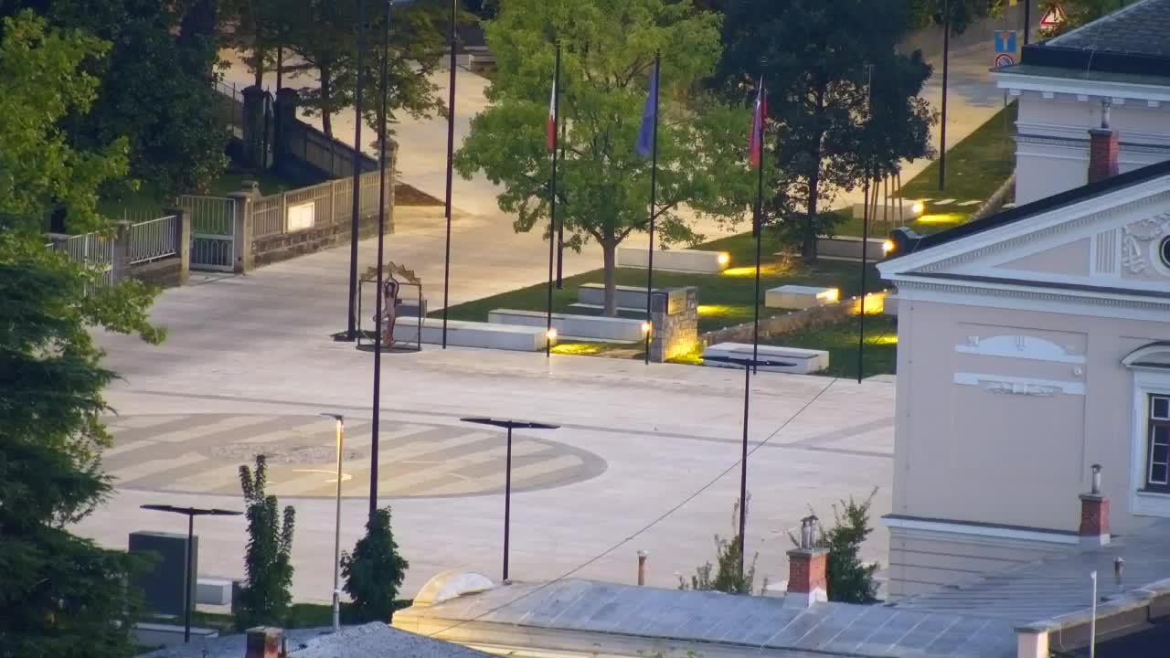 Nova Gorica in Gorica: Čudovit Razgled iz Frančiškanskega Samostana Kostanjevica