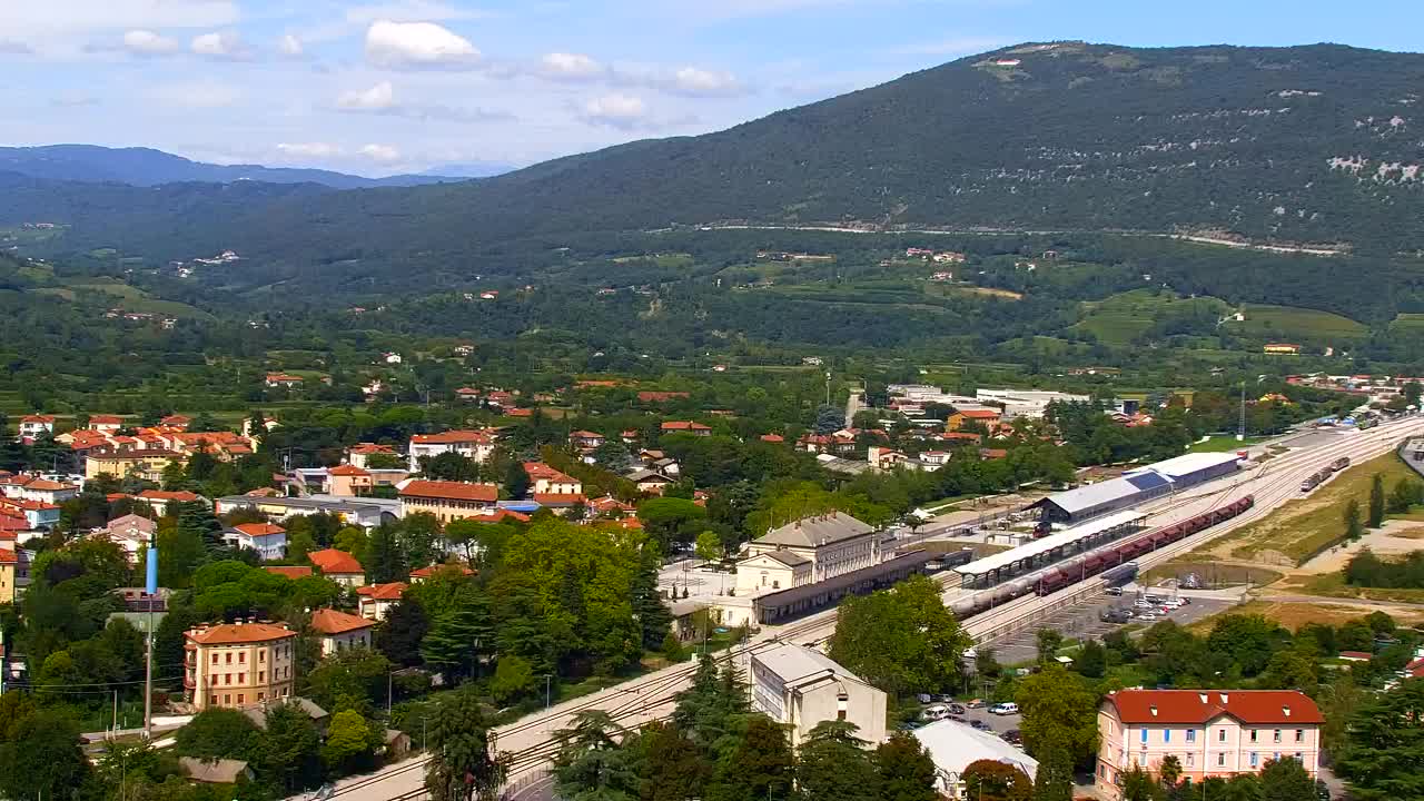 Nova Gorica in Gorica: Čudovit Razgled iz Frančiškanskega Samostana Kostanjevica