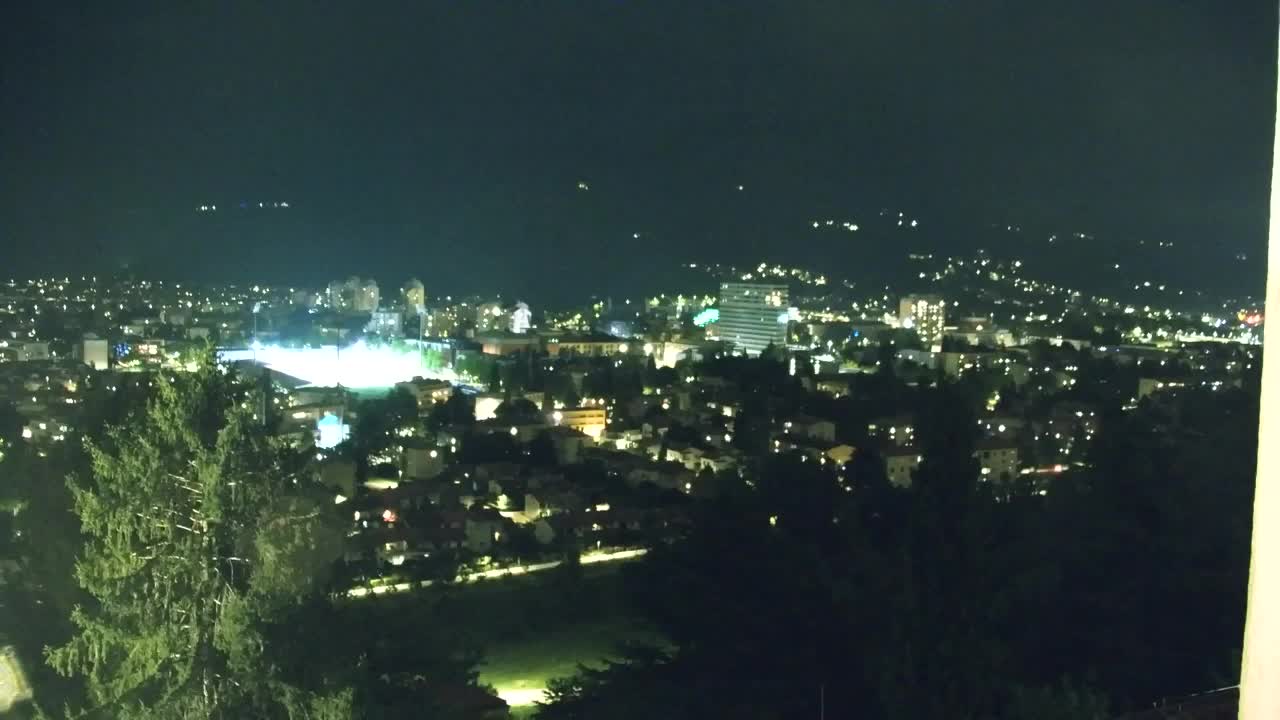 Nova Gorica in Gorica: Čudovit Razgled iz Frančiškanskega Samostana Kostanjevica