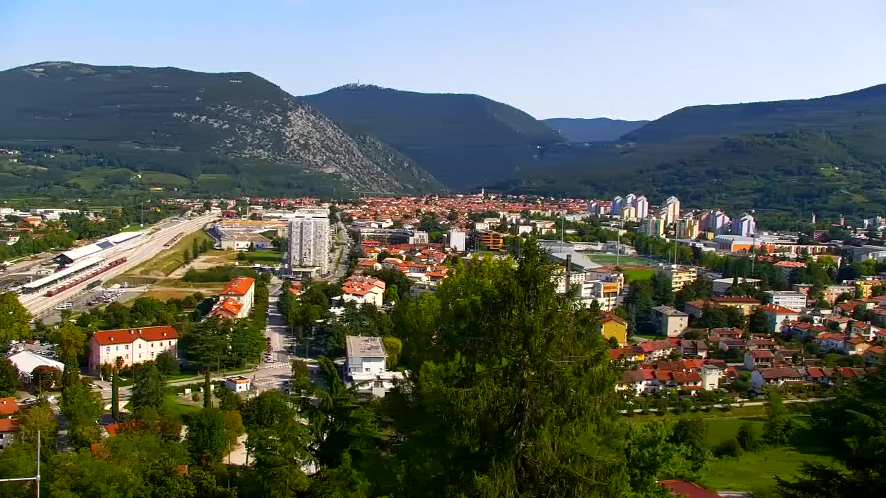 Nova Gorica et Gorizia : Vue Imprenable depuis le Monastère Franciscain de Kostanjevica