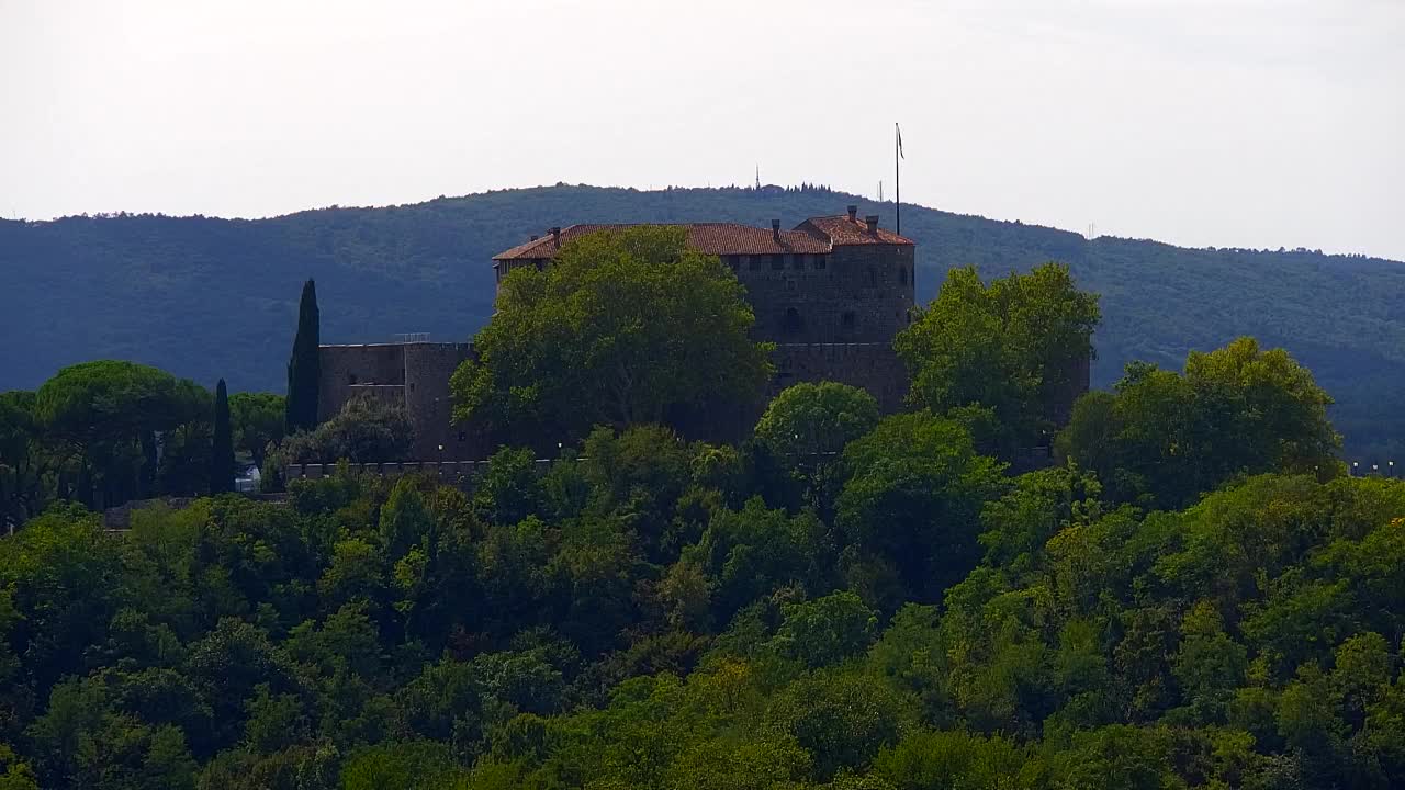 Nova Gorica in Gorica: Čudovit Razgled iz Frančiškanskega Samostana Kostanjevica