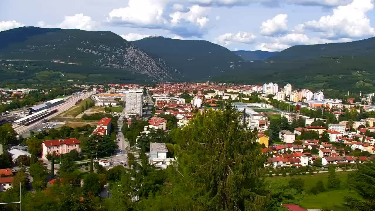 Nova Gorica in Gorica: Čudovit Razgled iz Frančiškanskega Samostana Kostanjevica