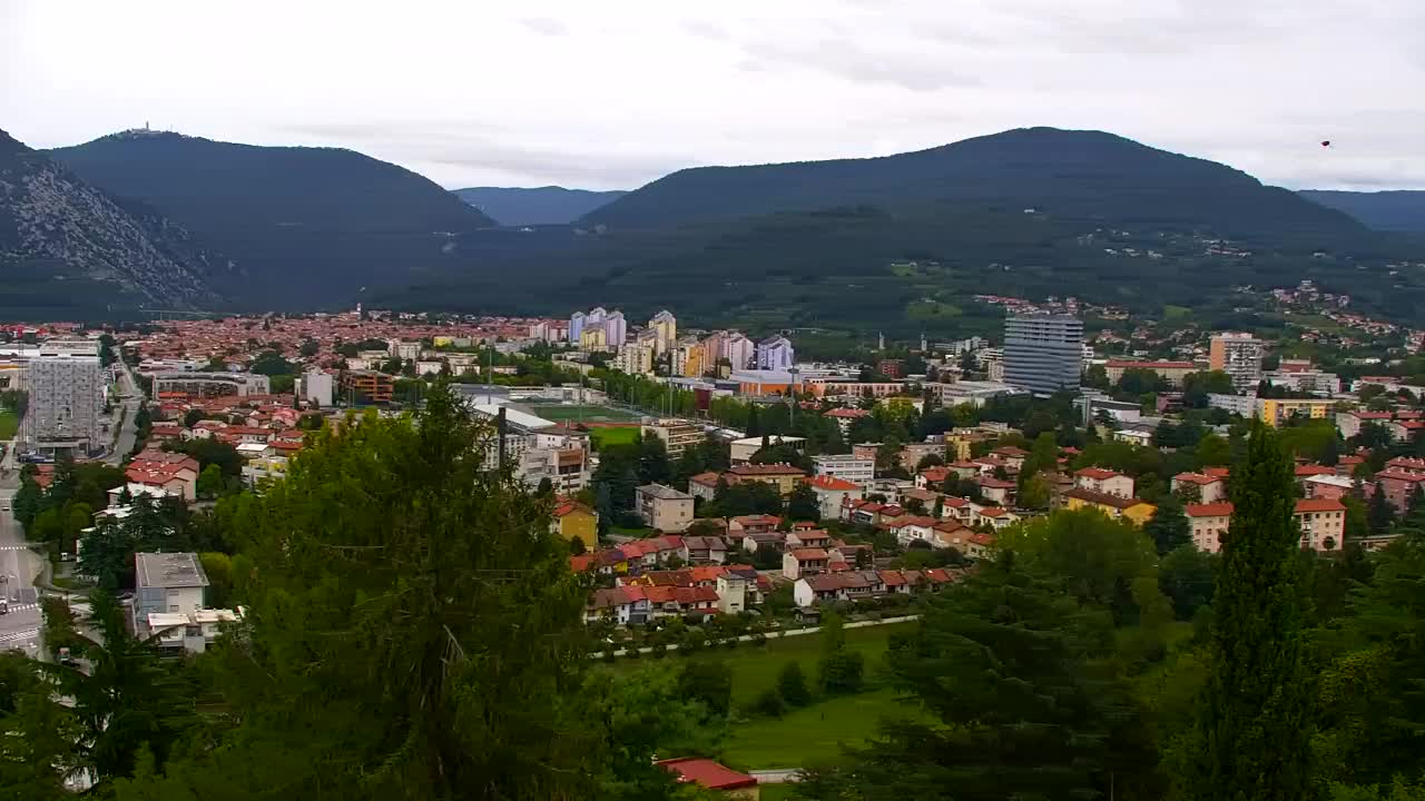 Nova Gorica in Gorica: Čudovit Razgled iz Frančiškanskega Samostana Kostanjevica