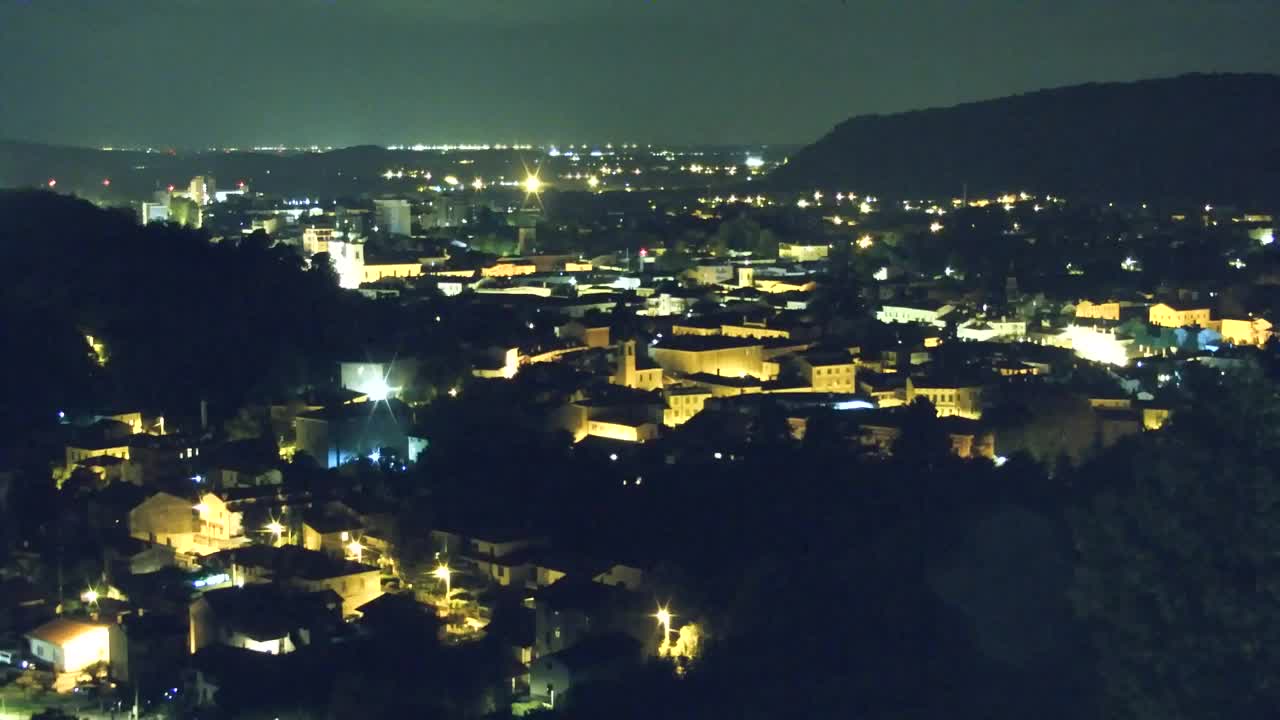 Nova Gorica in Gorica: Čudovit Razgled iz Frančiškanskega Samostana Kostanjevica