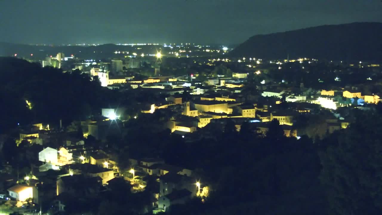 Nova Gorica in Gorica: Čudovit Razgled iz Frančiškanskega Samostana Kostanjevica