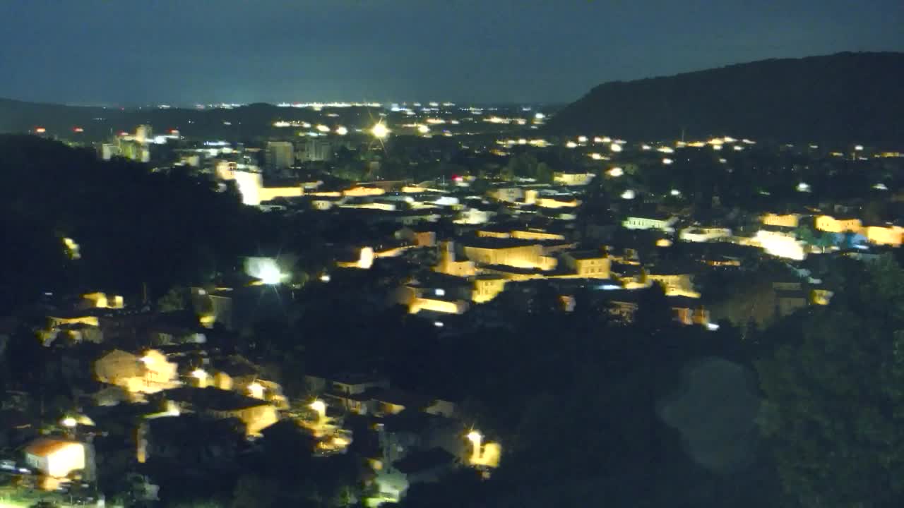 Nova Gorica in Gorica: Čudovit Razgled iz Frančiškanskega Samostana Kostanjevica