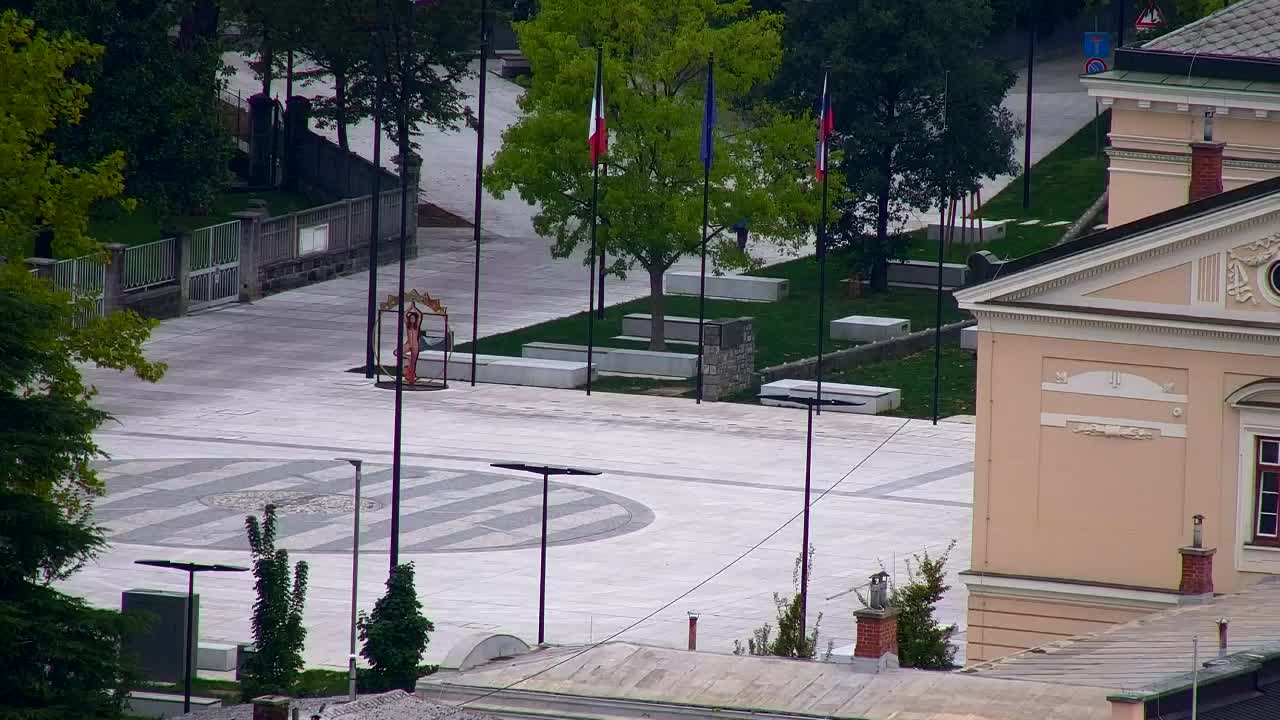 Nova Gorica in Gorica: Čudovit Razgled iz Frančiškanskega Samostana Kostanjevica