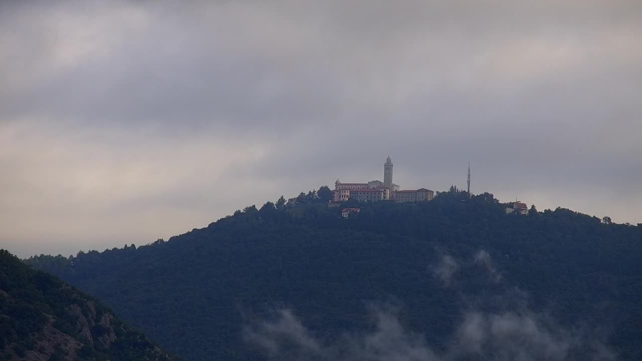 Nova Gorica in Gorica: Čudovit Razgled iz Frančiškanskega Samostana Kostanjevica
