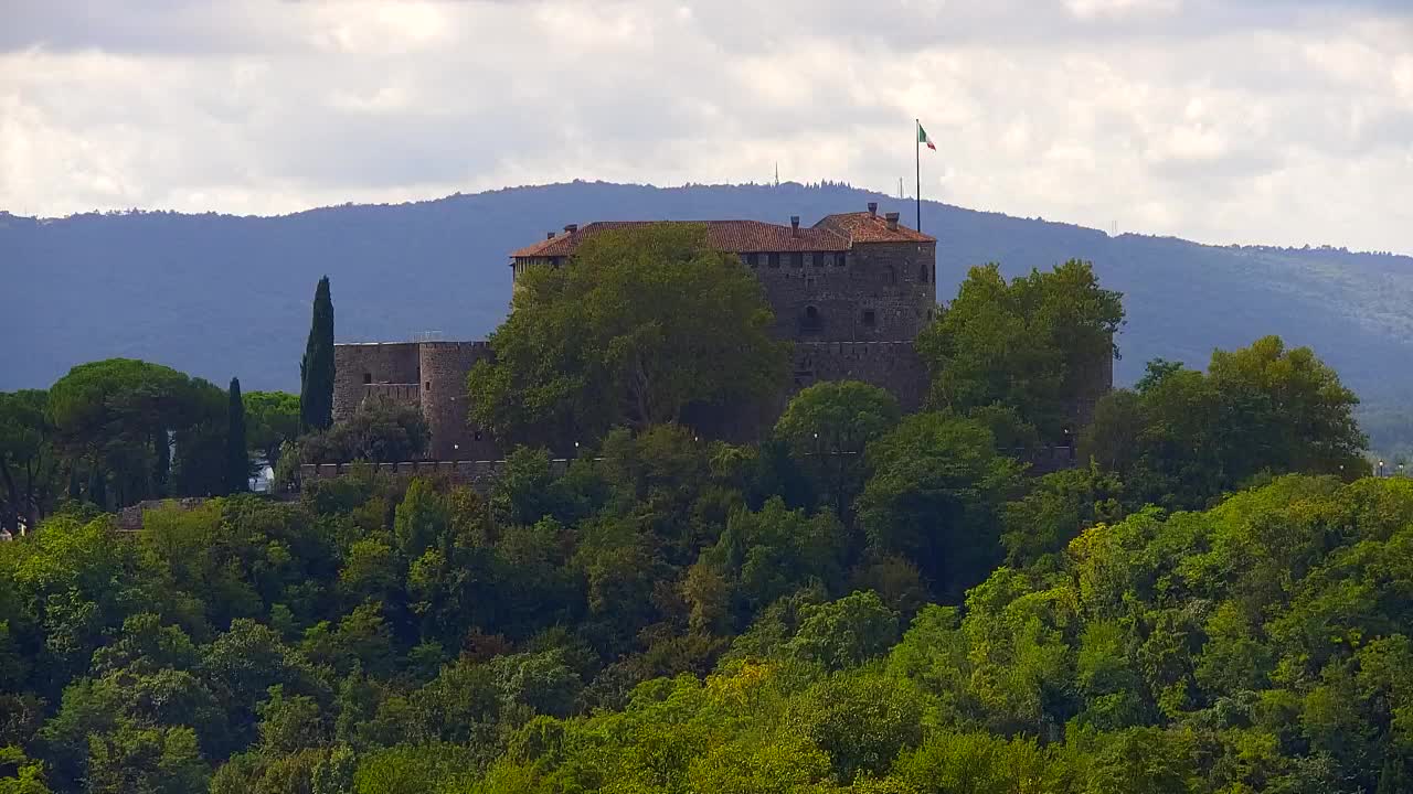 Nova Gorica in Gorica: Čudovit Razgled iz Frančiškanskega Samostana Kostanjevica