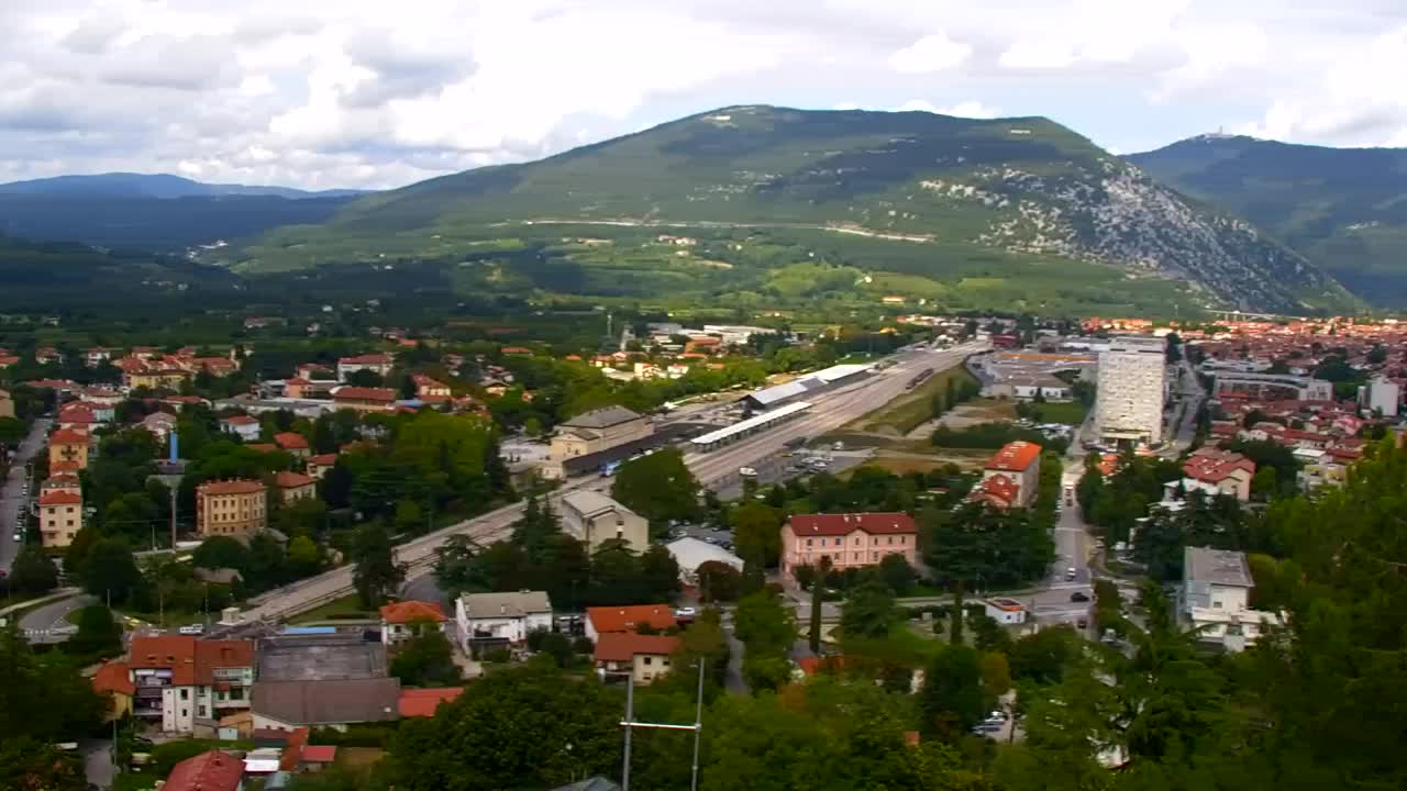 Nova Gorica et Gorizia : Vue Imprenable depuis le Monastère Franciscain de Kostanjevica