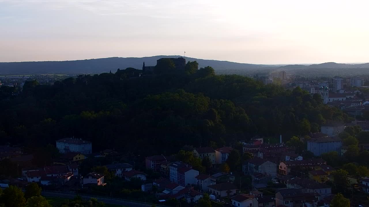 Nova Gorica et Gorizia : Vue Imprenable depuis le Monastère Franciscain de Kostanjevica