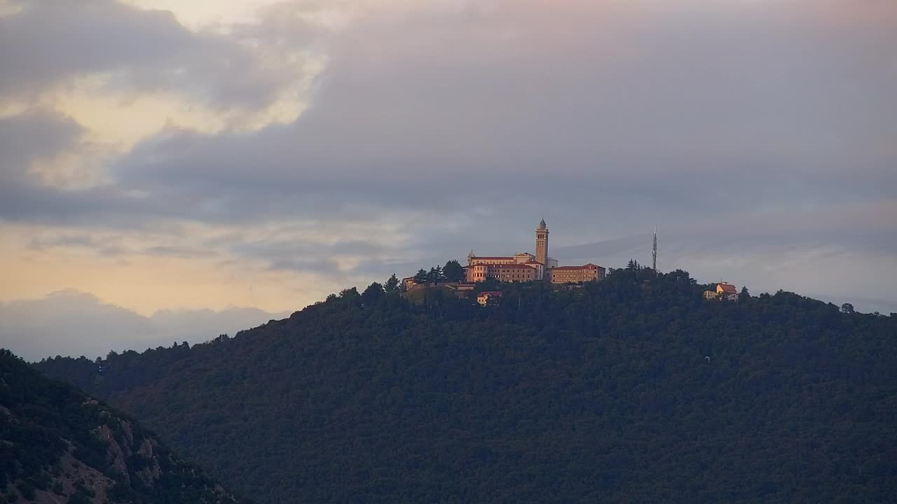 Nova Gorica et Gorizia : Vue Imprenable depuis le Monastère Franciscain de Kostanjevica