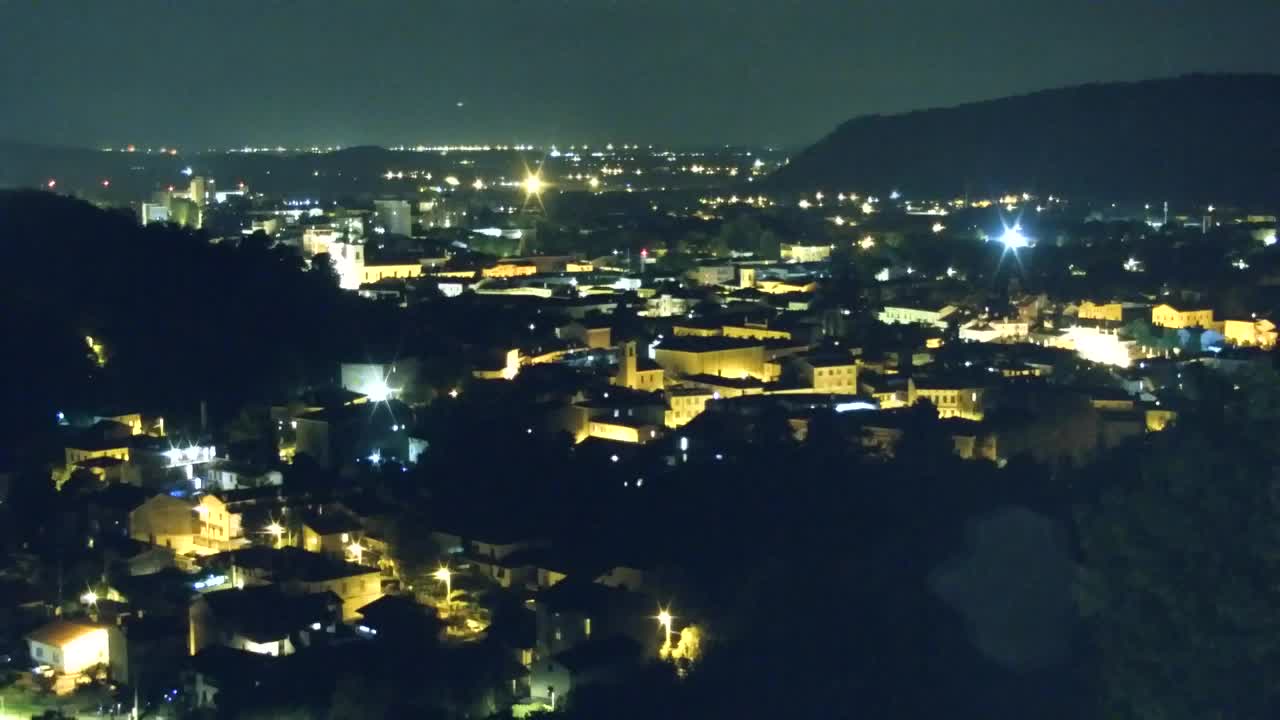 Nova Gorica i Gorica: Prekrasan Pogled iz Franjevačkog Samostana Kostanjevica