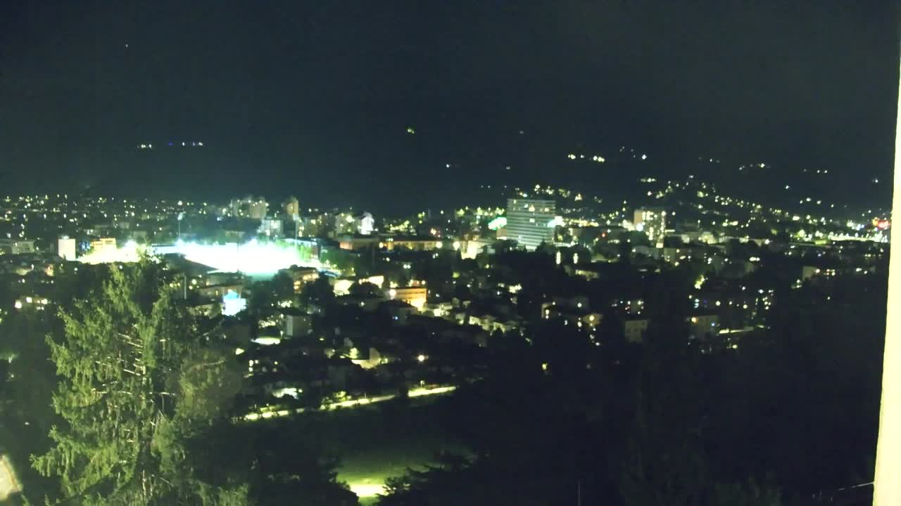 Nova Gorica i Gorica: Prekrasan Pogled iz Franjevačkog Samostana Kostanjevica
