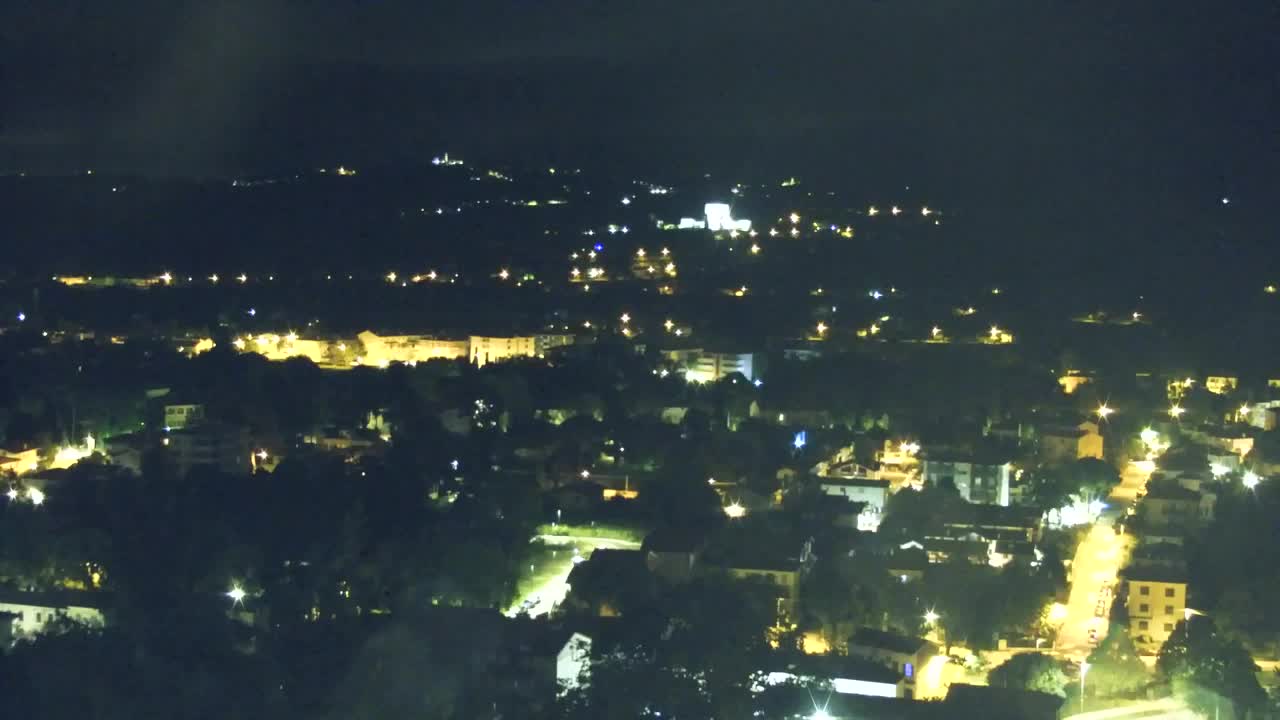 Nova Gorica in Gorica: Čudovit Razgled iz Frančiškanskega Samostana Kostanjevica