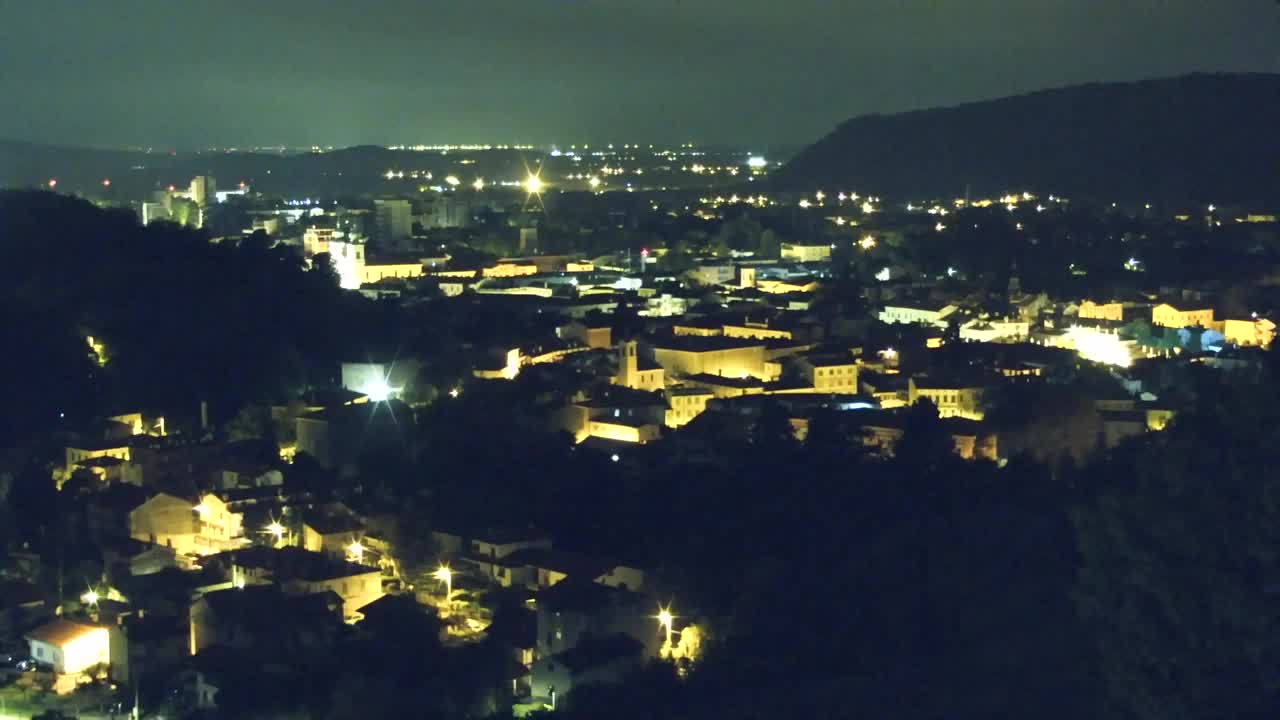 Nova Gorica i Gorica: Prekrasan Pogled iz Franjevačkog Samostana Kostanjevica